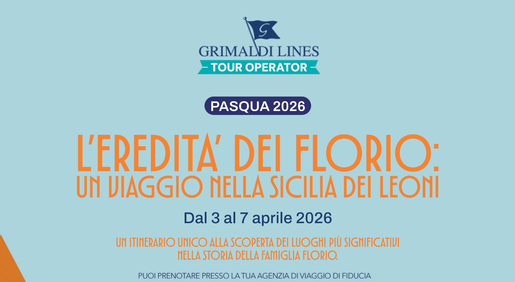 Pasqua in Sicilia con Grimaldi Lines: l'eredità dei Florio, un viaggio nella Sicilia dei Leoni