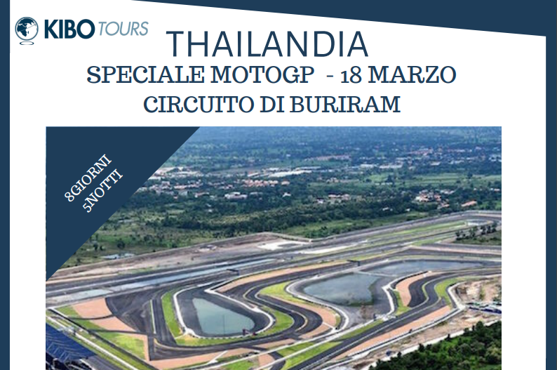 Appassionato di moto? Vivi il Motomondiale in Thailandia