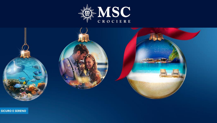 A Natale regala il 2021 di MSC Crociere