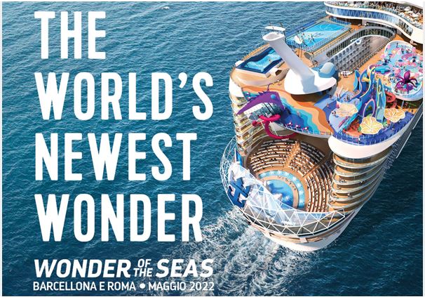 WONDER OF THE SEAS – PRENOTA ORA L’EUROPA 2022