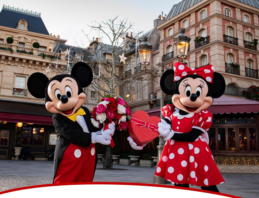 Disneyland Paris a San Valentino
