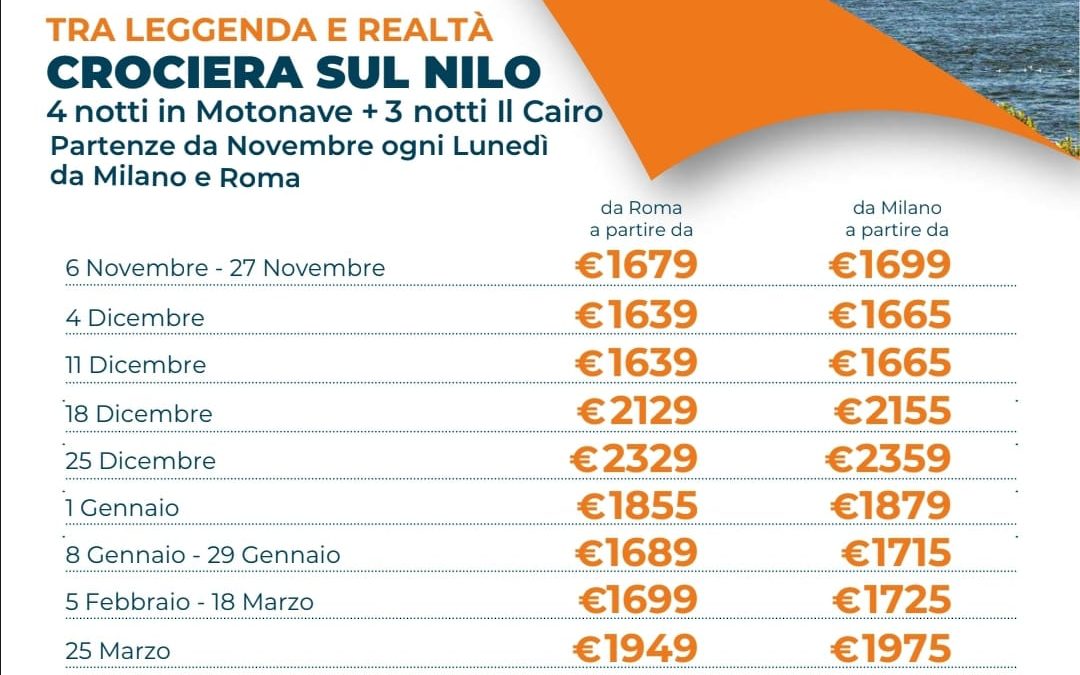 Crociera sul Nilo