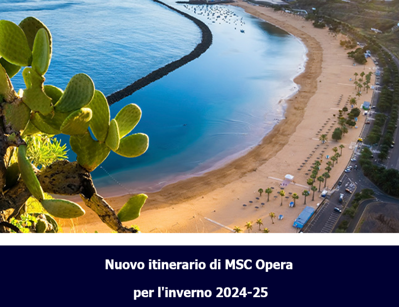 Ritorno alle Canarie a bordo di MSC Opera con la promo HAPPY DRINK