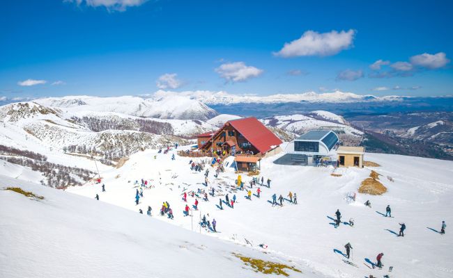 OVINDOLI PISTE NEVE